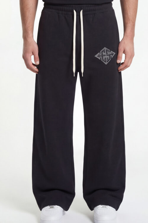 Monogram X Sweatpants Black